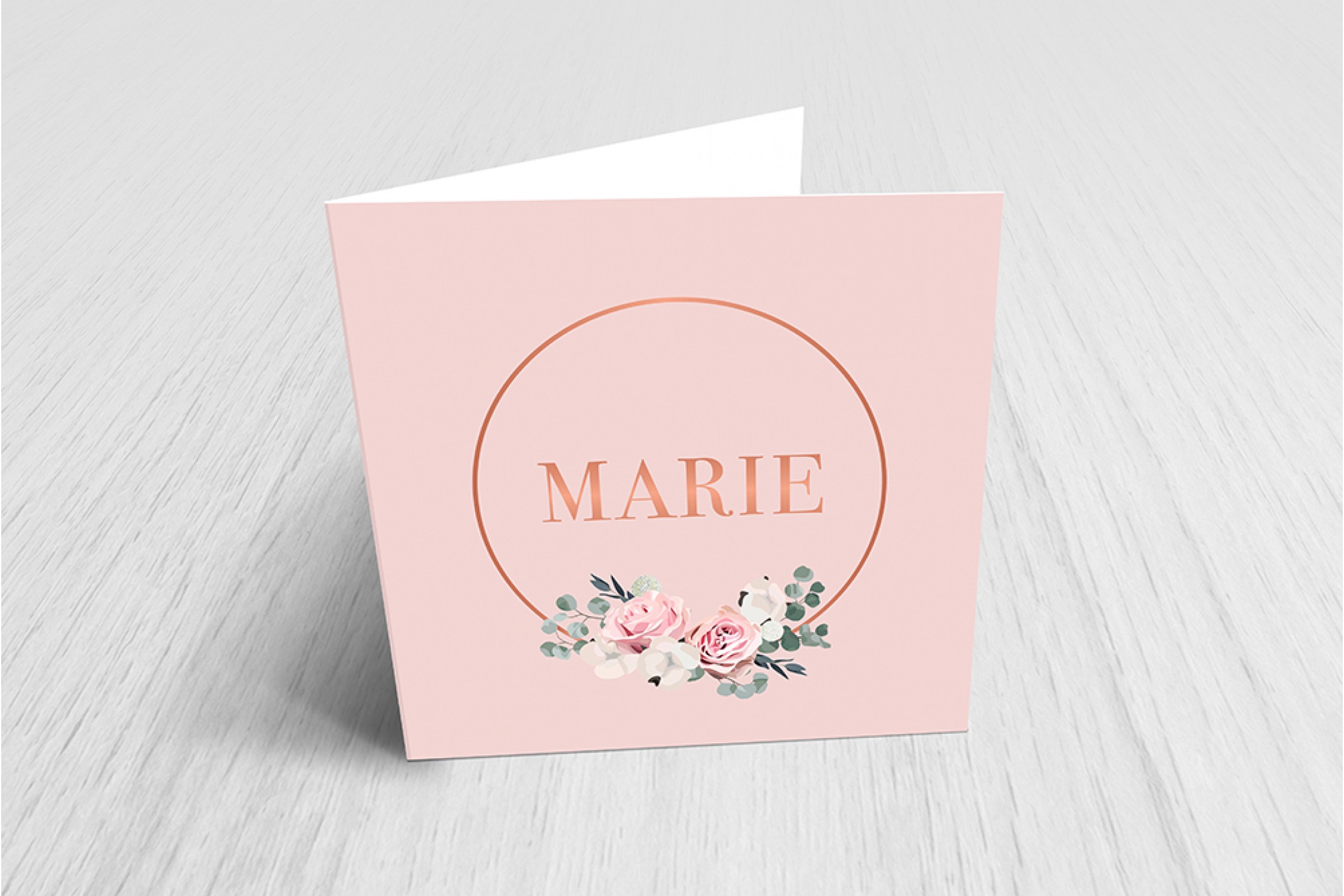 Cirkel met bloemen